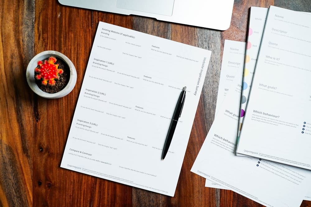 Completing an online application carefully together