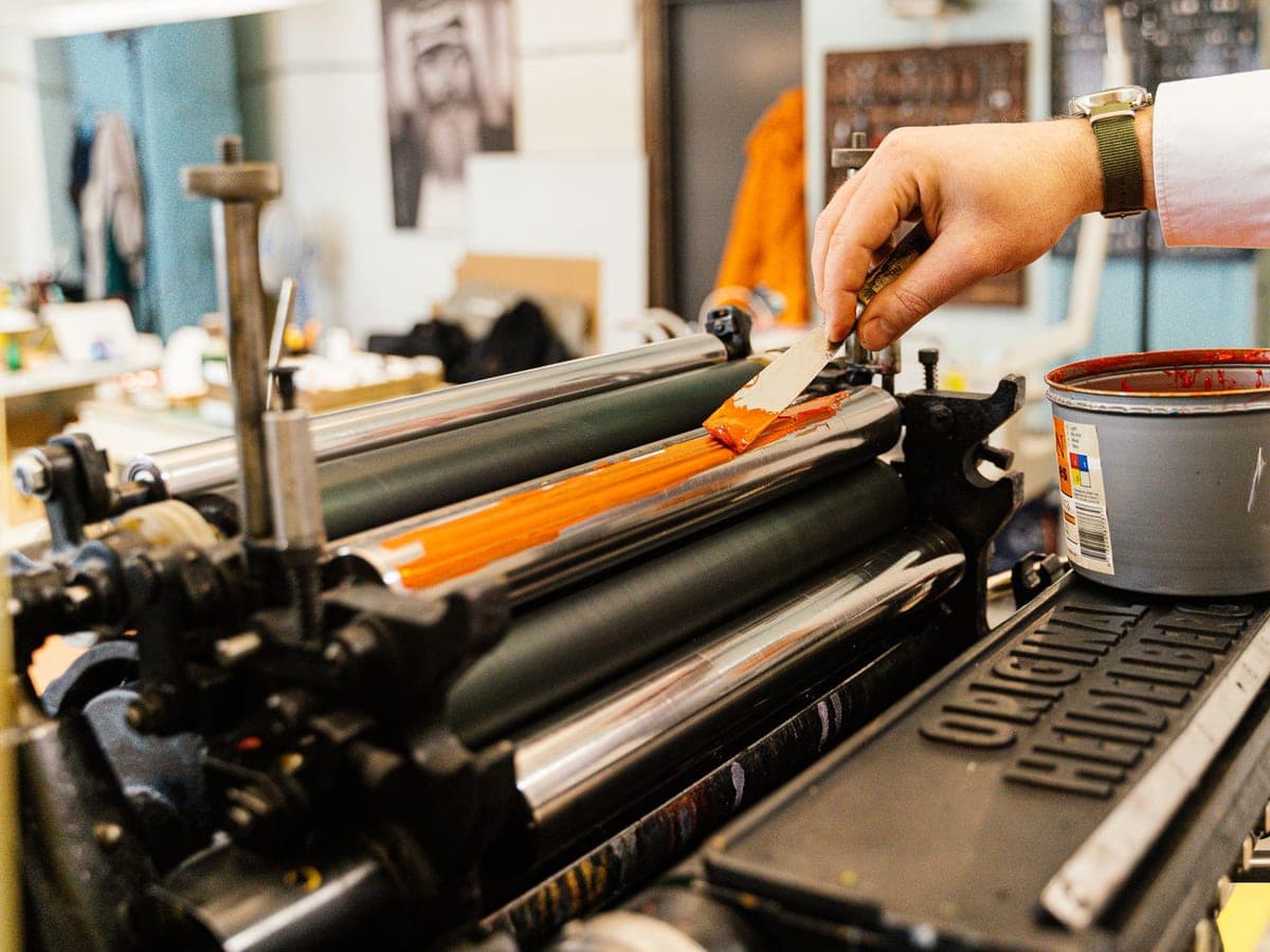 Crisp printing and document finishing, designed here and delivered to you